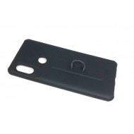 Capa De Silicone Motomo Con Anillo De Dedo Para Xiaomi Redmi Note 5 Pro Negro